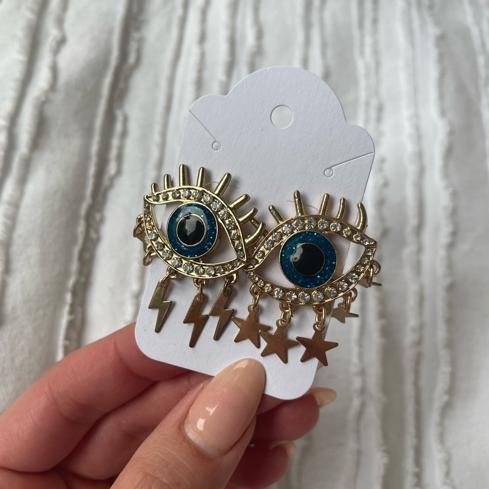 Statement Stud Earrings - image 1